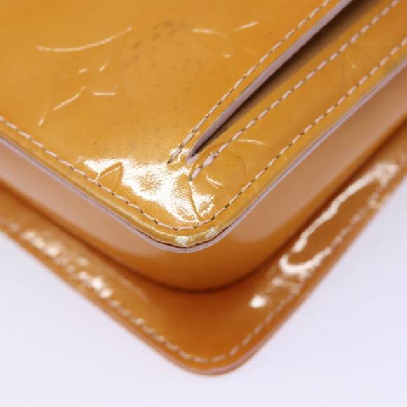 LOUIS VUITTON Monogram Vernis Motto Pouch Marshmallow Pink M91312 LV Auth 84288 - Picture 16 of 16